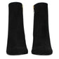 Gianvito Rossi Black Leather Ankle Boots