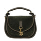 Burberry Green Leather Handbag