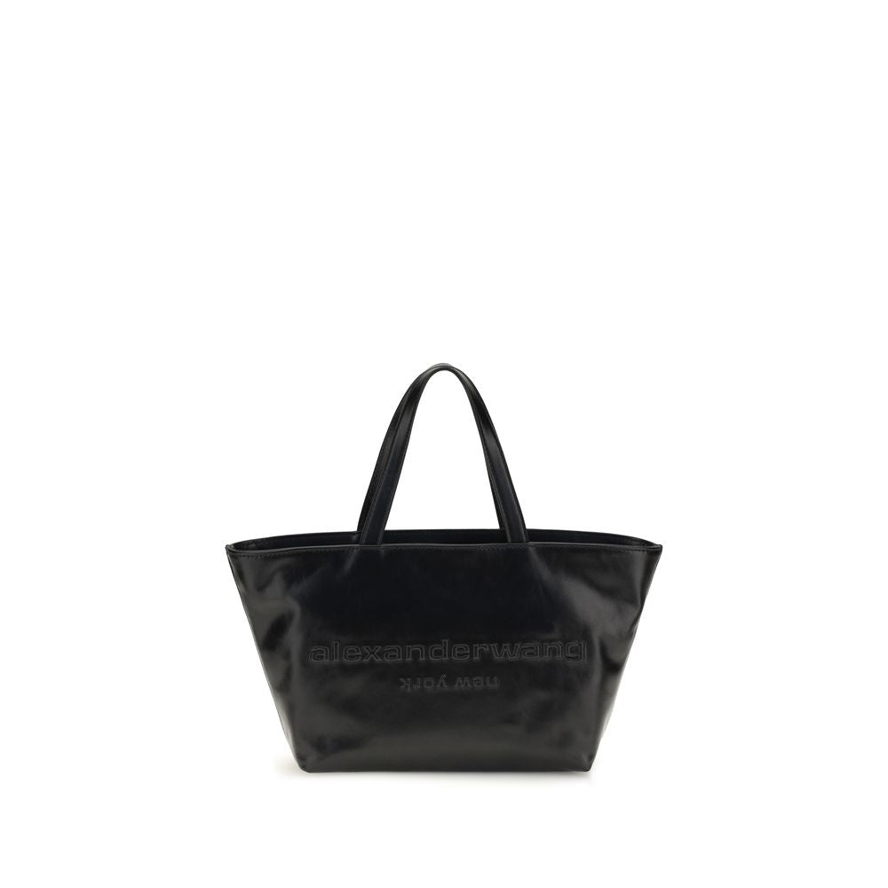 Alexander Wang Black Calf Leather Bos Taurus Shoulder Bag