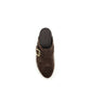 Chloé Brown Calf Leather Bos Taurus Clogs