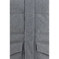Brunello Cucinelli Gray Cashmere Full-Length Jacket