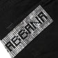 Dolce & Gabbana Black Grace Rhinestone HighWaist Denim Jeans