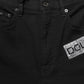 Dolce & Gabbana Black Grace Rhinestone HighWaist Denim Jeans