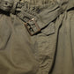 Dolce & Gabbana Olive Green High Waist Cargo Trouser Pants