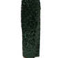 Dolce & Gabbana Green Sequin High Waist Pencil Cut Midi Skirt
