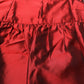 Dolce & Gabbana Red Silk Satin Bubble High Waist Mini Skirt