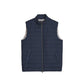 Herno Blue Linen Sleeveless Jacket