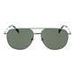 Hackett Silver Metal Sunglasses
