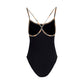 Burberry Black Elastane One-Piece Swimsuit