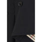 Burberry Black Cotton Long Skirt