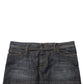 Dolce & Gabbana Black Cotton Spandex Low Waist Denim Mini Skirt