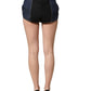 Dolce & Gabbana Blue Cotton High Waist Denim Hotpants Shorts