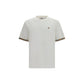 Burberry White Cotton T-Shirt