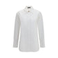 Balmain White Cotton Dress Shirt