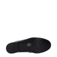 Celine Black Leather Slip-On Loafers