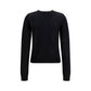 Ganni Black Cotton Cardigan
