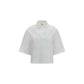 Brunello Cucinelli White Cotton Polo Shirt
