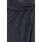 SA SU PHI Black Silk Long Dress
