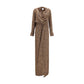 SA SU PHI Beige Silk Long Dress