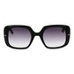 Ted Baker Black Acetate Sunglasses