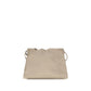 Brunello Cucinelli Beige Calf Leather Bos Taurus Shoulder Bag