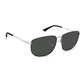 Polaroid Black Metal Sunglasses