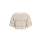 Brunello Cucinelli Beige Cotton Cardigan