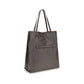 Zanellato Gray Calf Leather Bos Taurus Shoulder Bag
