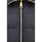Balmain Black Viscose Full-Length Jacket