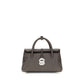 Zanellato Brown Calf Leather Bos Taurus Shoulder Bag