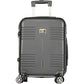 Laura Biagiotti Black Polyurethane Women's Travel Bag