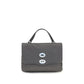 Zanellato Gray Calf Leather Bos Taurus Handbag
