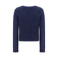 Lisa Yang Blue Cashmere Sweater