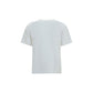 Burberry White Cotton T-Shirt