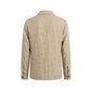 Malo Beige Linen Men Jacket