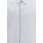 Burberry White Cotton Dress Shirt