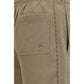 Burberry Brown Cotton Bermuda Shorts