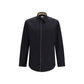 Burberry Black Cotton Dress Shirt