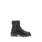 Valentino Garavani Black Calf Leather Bos Taurus Ankle Boots
