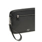 Valentino Garavani Black Calf Leather Bos Taurus Handbag