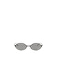 Alexander McQueen Gray Metal Sunglasses