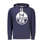 North Sails Blue Cotton Men's Hoodie