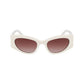 Liu Jo White Acetate Sunglasses
