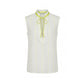 Malo White Cotton Women Shirt