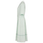 Malo Green Cotton Women Dress