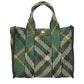 Burberry Green Fabric Handbag