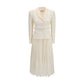 Self-Portrait Beige Polyester Cocktail Dress