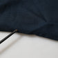 Dolce & Gabbana Blue Wool Logo Single Breasted Coat Jacket