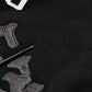 Dolce & Gabbana Black Cotton Milano1984 Print Hoodie Sweater