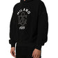 Dolce & Gabbana Black Cotton Milano1984 Print Hoodie Sweater